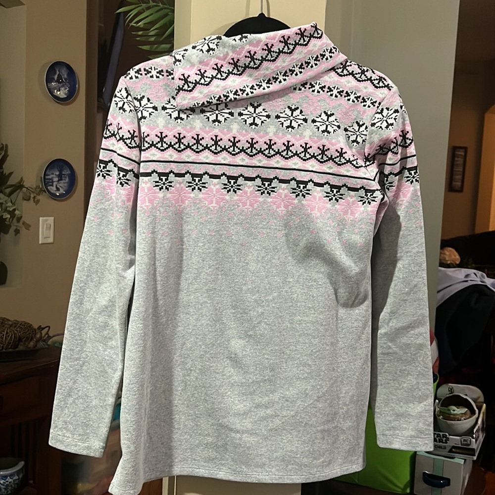 Talbots Button Down Collar Sweater Sweatshirt - image 7